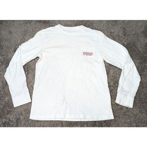 Vineyard Vines Martha’s Vineyard Christmas Lights Long Sleeve Pocket Tee L (16)